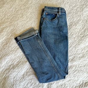 Dark wash jeans